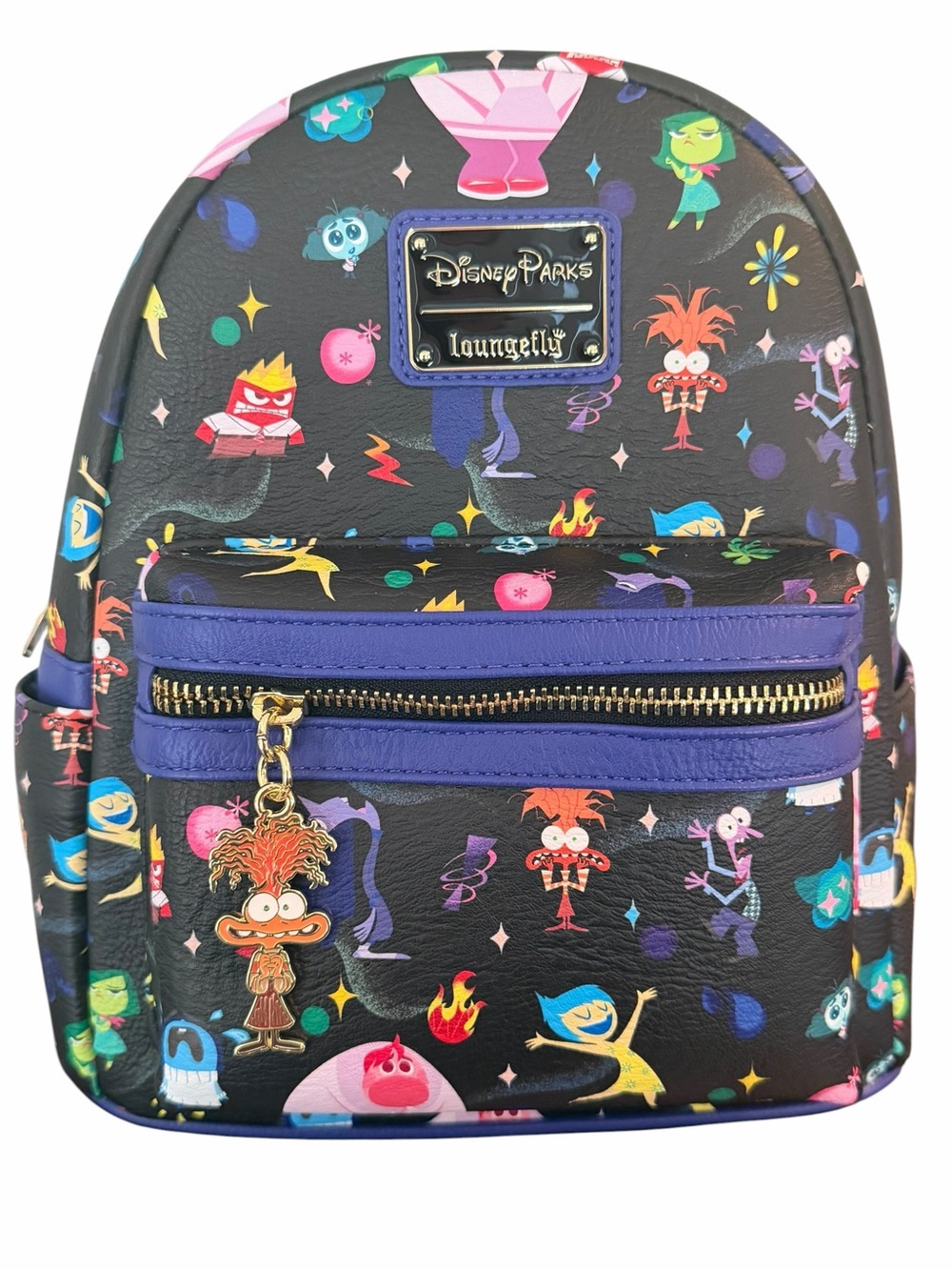 Disney Parks Loungefly Inside Out 2 Emotions Mini Backpack NWT
